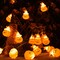 Halloween Decoration - 20 Pcs Colorful String Lights | Pumpkin Fairy Lights